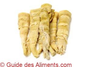 pousses de bambou s&eacute;ch&eacute;es