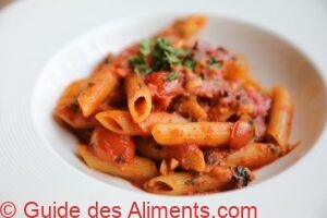 Penne arrabiata