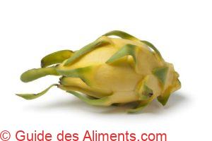 Pitaya jaune à chair blanche Selenicereus megalanthus