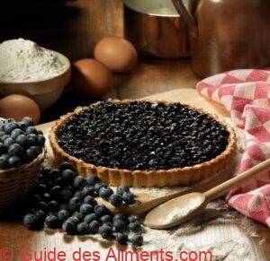 Tarte aux myrtilles