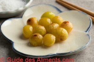 noix de gingko grill&eacute;e