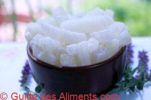 Courge cireuse confite