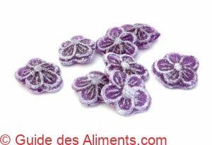 Bonbons &agrave; la violette