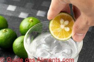 Shochu avec sudachi