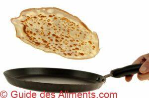 Faire sauter une cr&ecirc;pe