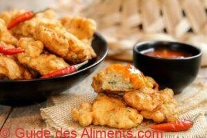 accras de morue piment&eacute;s