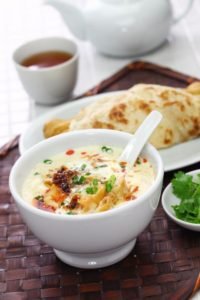 Soupe au lait de soja, petit d&eacute;jeuner traditionnel de Ta&iuml;wan