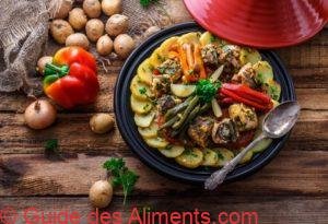 Tajine de poisson et charmoula au Maroc