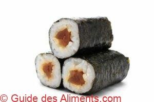 Kanpyo sushis