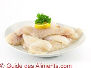 Filets de baudroie