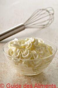 Cr&egrave;me chantilly