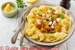 Mafaldine Napoletane avec potiron