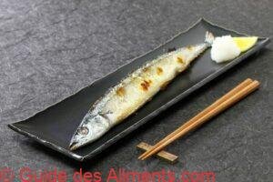Balaou du Japon grill&eacute;