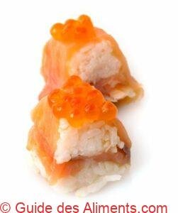 Oshi-zushi au saumon fum&eacute;