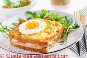 croque-madame au four