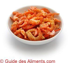 Crevettes s&eacute;ch&eacute;es