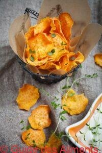 Chips de patates douces