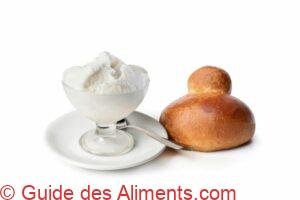 Granité sicilien aux amandes et brioche