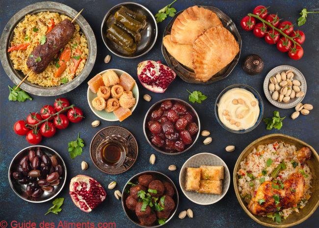 Alimentation iftar du Ramadan