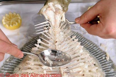 Lever des filets de turbot poché