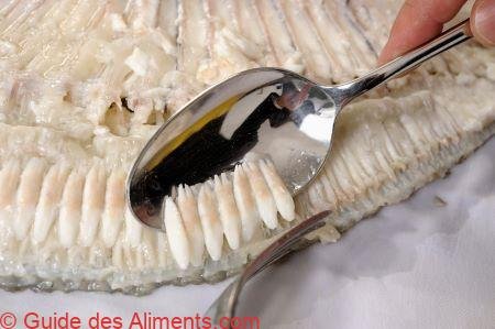 Lever des filets de turbot poché