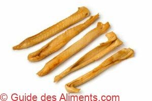 Morceaux frais fumés d'aiguillat commun