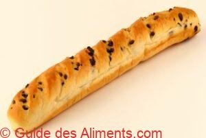 Pain viennois au pépites de chocolat