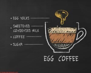 café aux oeufs