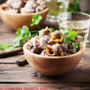 Plat traditionnel sarde de murex brandaris