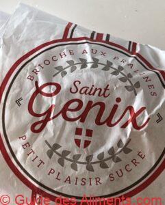 Brioche aux pralines Saint-Genix