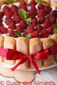 charlotte aux framboises