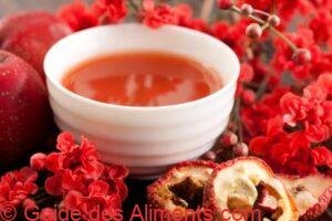 Jus d'aubépine