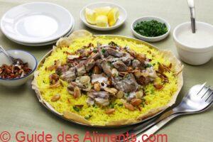Mansaf, plat national jordanien