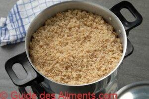 Belboula à la vapeur