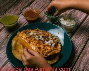 Gringa, plat typiquement mexicain