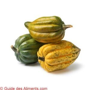 courgeron, ou courge poivr&eacute;e