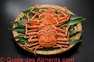 crabe des neiges (Chionoecetes opilio) cuit