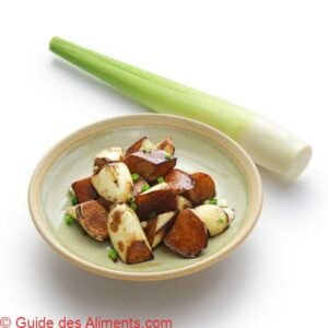 tige de riz sauvage saut&eacute;e &agrave; la sauce soja sucr&eacute;e, cuisine de Shanghai