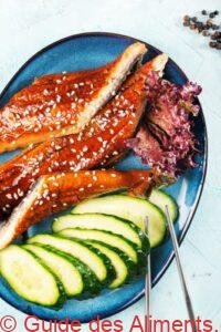 Anguille unagi frite