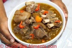 soupe au poivre de chèvre
