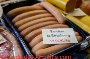 saucisses de Strasbourg