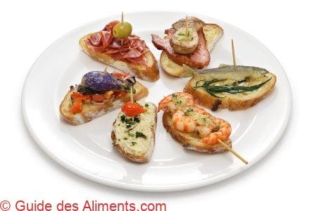 Pinchos - Guide des Aliments