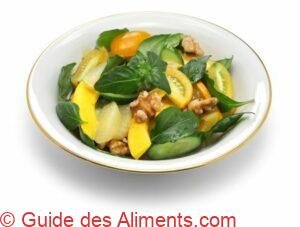 salade de plante champignon