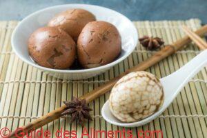 Oeuf au th&eacute; noir