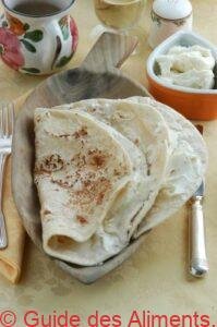 Piadina et squacquerone