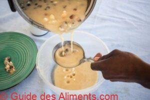 Yaourt au lait traditionnel à base de baobab