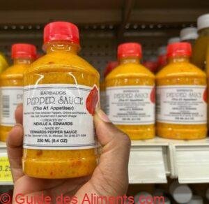 Bajan pepper sauce