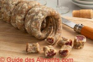 Saucisse sèche tortillon