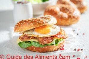 Fried egg sandwich