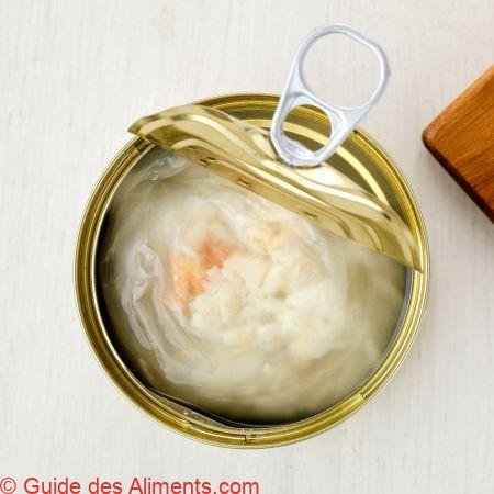 Crabe en conserve